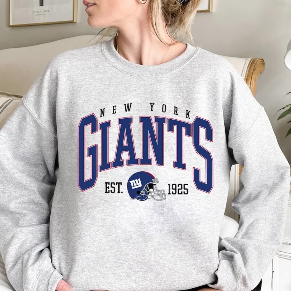New York Giants 1925 Sweatshirt, New York Giants Shirt, Giants Football retro